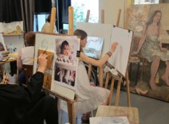 Atelier de dessin et de peinture, formation classique